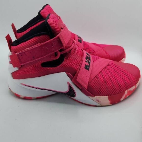 Nike LeBron Soldier 9 - Size 10 - Think Pink Breast Cancer Awareness Month - Picture 4 of 8